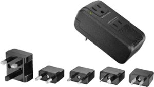 #34 | Insignia™ - Travel Adapter and Converter - Black