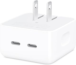 Apple 35W Dual USB-C Port Compact Power Adapter