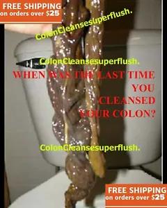 [17147 sold]Colon Cleanse Super Flush All Organic Herbs Flush Pounds Lose Weight Detox Sebi