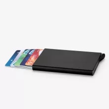 [16455 sold]:Anti-theft ID Credit Card Holder Minimalist Porte Carte Thin Aluminium Metal Wallets Pocket Case Bank Women Men Credit Card Box