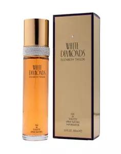 [13139 sold]White Diamonds by Elizabeth Taylor 3.3 / 3.4 oz EDT Perfume for Women New In Box