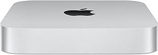 Apple 2023 Mac Mini Desktop Computer with Apple M2 chip with 8‑core CPU and 10‑core GPU, 8GB Unified Memory, 256GB SSD Storage, Gigabit Ethernet. Works with iPhone/iPad