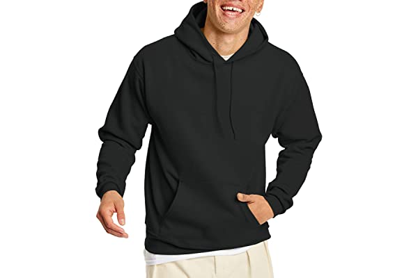 #58 | Hanes Men's Sweatshirt, EcoSmart Fleece Hoodie, Cotton-Blend Fleece Hooded Sweatshirt, Plush Fleece Pullover Hoodie