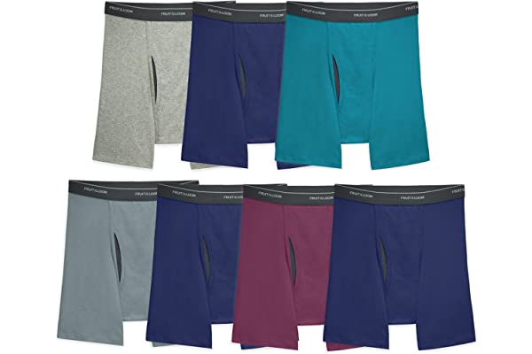 #98 | Fruit of the Loom Men's Coolzone Boxer Briefs (Assorted Colors)