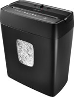 #16 | Insignia™ - 6-Sheet Crosscut Shredder - Black