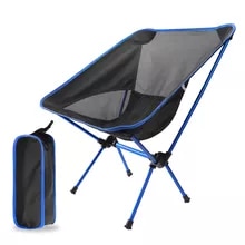 [6380 sold]:Detachable Portable Folding Moon Chair Outdoor Camping Chairs Beach Fishing Chair Ultralight Travel Hiking Picnic Seat Tools