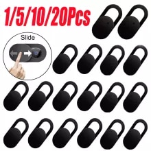 [12887 sold]:1/5/10/20 Pcs Webcam Cover Laptop Camera Cover Slider Phone Antispy For iPad PC Macbook Tablet lenses Privacy Sticker