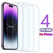 [5833 sold]:4PCS Tempered Glass for iPhone 11 14 12 13 Pro XR X XS Max Screen Protector on for iPhone 14 Pro Max Mini 7 8 6 6S Plus SE Glass