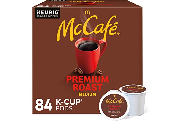 #83 | McCafe Premium Medium Roast K-Cup Coffee Pods, Premium Roast, 84 Count