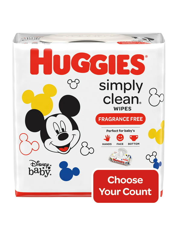 #87 | Huggies Simply Clean Unscented Baby Wipes (Choose Your Count)