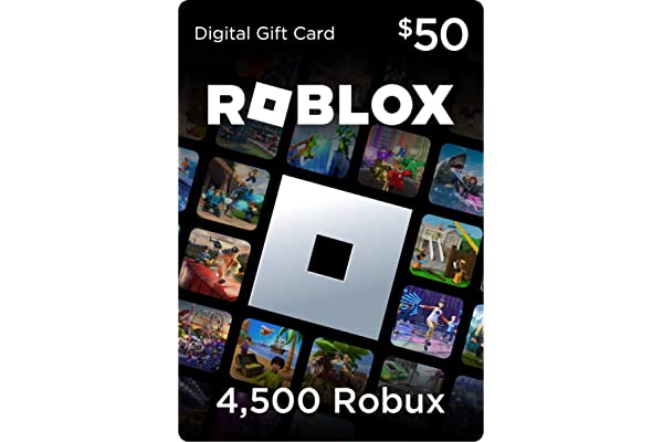 #62 | Roblox Digital Gift Card - 4,500 Robux [Includes Exclusive Virtual Item] [Online Game Code]