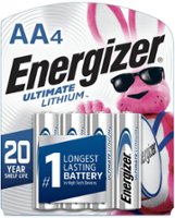 #54 | Energizer Ultimate Lithium AA Batteries (4 Pack), Double A Batteries