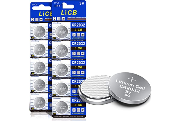 #41 | LiCB CR2032 3V Lithium Battery(10-Pack)