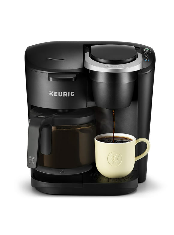 #12 | Keurig K-Duo Essentials Single Serve K-Cup Pod & Carafe Coffee Maker, Black