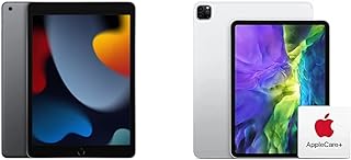 2021 Apple 10.2-inch iPad (Wi-Fi, 64GB) - Space Gray with AppleCare+ (Renews Monthly Until Cancelled)