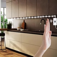 [8293 sold]:DC 5V Lamp USB Motion LED Backlight TV Kitchen LED Strip Hand Sweep Waving ON OFF Sensor Light diode lights Double-sided tape