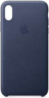 Apple iPhone Xs Max Leather Case - Midnight Blue