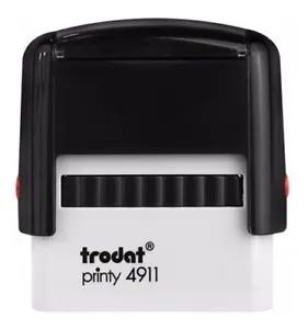 [23184 sold]Custom Self Inking Rubber Stamp Trodat 4911 3 Line Return Address