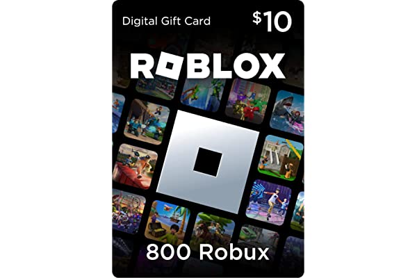 #24 | Roblox Digital Gift Card - 800 Robux [Includes Exclusive Virtual Item] [Online Game Code]