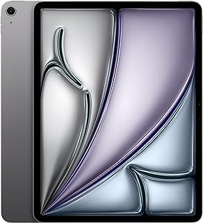 Apple iPad Air 13-inch (M2): Liquid Retina Display, 128GB, Landscape 12MP Front Camera/12MP Back Camera, Wi-Fi 6E, Touch ID, All-Day Battery Life — Space Gray