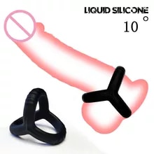 [6880 sold]:Penis Ring Reusable Silicone Semen Cock Ring Penis Enlargement Delayed Ejaculation Sex Toys For Men