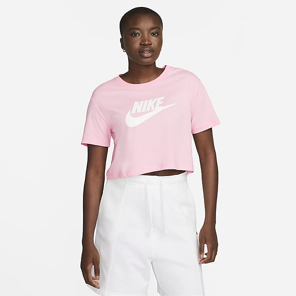 #55 | Nike Sportswear Essential
Women's Cropped Logo T-Shirt