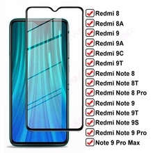 [27117 sold]:11D Full Tempered Glass For Xiaomi Redmi 8 8A 9 9A 9C 9T Screen Protector Redmi Note 8 9 Pro Max 8T 9T 9S Protective Glass Film