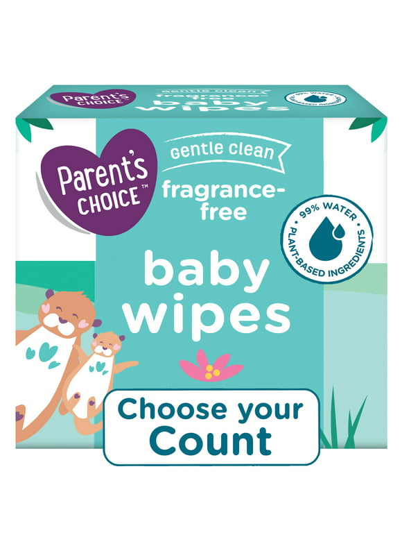 #11 | Parent's Choice Fragrance Free Baby Wipes (Choose Your Count)