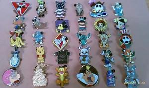 [11096 sold]Disney Trading Pins-Lot of 25-No Duplicates-LE-HM-Rack-Cast-Free Shipping