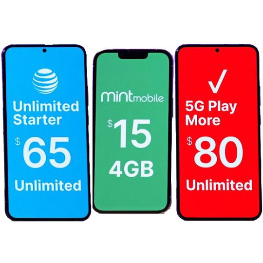 Phone Plans Price Comparison